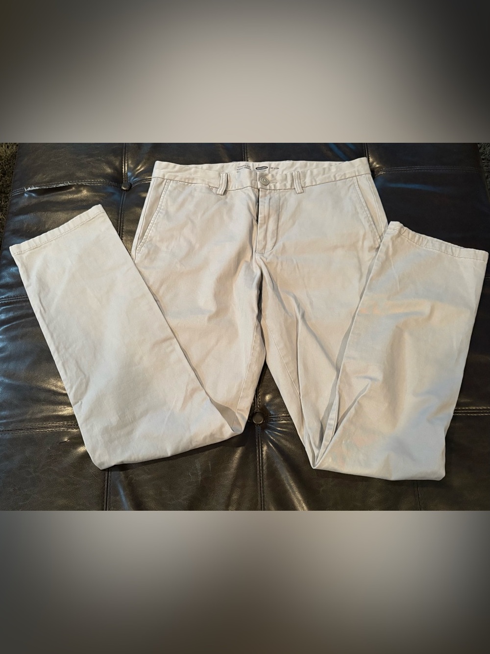 Men’s light gray chinos 33x34